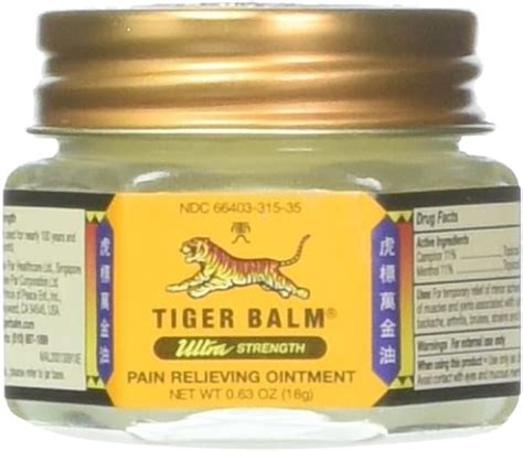 difference between red and white tiger balm|tiger balm ultra vs red.
